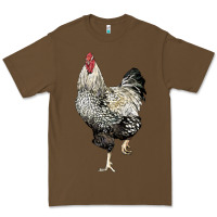 Cacao wyandotte rooster Premium Tee - LillyAllenDesigns