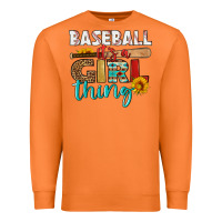 Carrot baseball it's a girl thing Premium Sweatshirt - HRA Design Shop