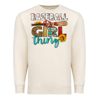 Sandshell baseball it's a girl thing Premium Sweatshirt - HRA Design Shop