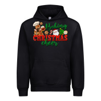 Black Baking Christmas cheer Urban Hoodie - NancyCooperArtShop