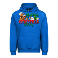 Cobalt Baking Christmas cheer Urban Hoodie - NancyCooperArtShop