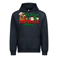 Navy Baking Christmas cheer Urban Hoodie - NancyCooperArtShop