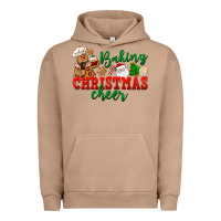 Pigment Burro Baking Christmas cheer Urban Hoodie - NancyCooperArtShop