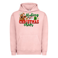 Pigment Salmon Baking Christmas cheer Urban Hoodie - NancyCooperArtShop