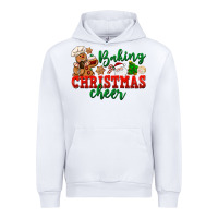 White Baking Christmas cheer Urban Hoodie - NancyCooperArtShop
