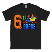 Black Sixth Grade Classic Tee - RanaPortraitStore