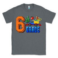 Charcoal Heather Sixth Grade Classic Tee - RanaPortraitStore