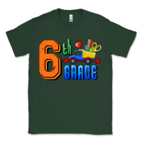 Sports Green Sixth Grade Classic Tee - RanaPortraitStore