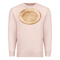 Pale Pink plate fa element Premium Sweatshirt - FaDigitalArtStudio
