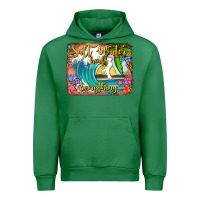Emerald salt water heals everything Urban Hoodie - Jasminsmagicworld