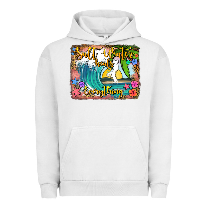 Salt Water Heals Everything Urban Hoodie by Jasminsmagicworld | Teevron