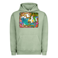 Pigment Oil Green salt water heals everything Urban Hoodie - Jasminsmagicworld