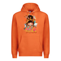 Carrot art teacher messy bun Premium Hoodie - NancyCooperArtShop