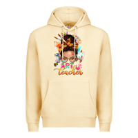 Pina Colada art teacher messy bun Premium Hoodie - NancyCooperArtShop