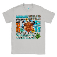 Moon Dust highland cattle Classic Tee - texasbilliewilder