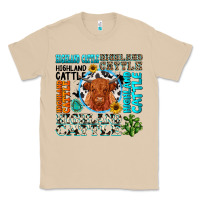 Mushroom highland cattle Classic Tee - texasbilliewilder