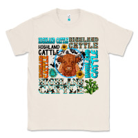 Natural highland cattle Classic Tee - texasbilliewilder