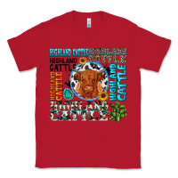 Red highland cattle Classic Tee - texasbilliewilder
