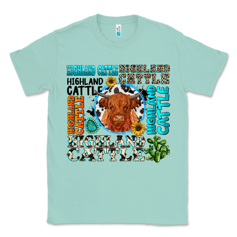 Highland Cattle Classic Tee by texasbilliewilder | Teevron