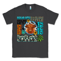 Smoke highland cattle Classic Tee - texasbilliewilder