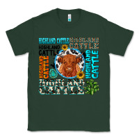 Sports Green highland cattle Classic Tee - texasbilliewilder