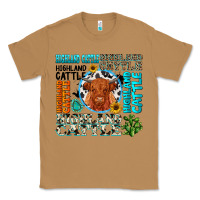 Toasted Coconut highland cattle Classic Tee - texasbilliewilder