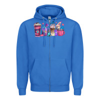 True Royal nail hustler coffee cups Zipper Hoodie - texasbilliewilder