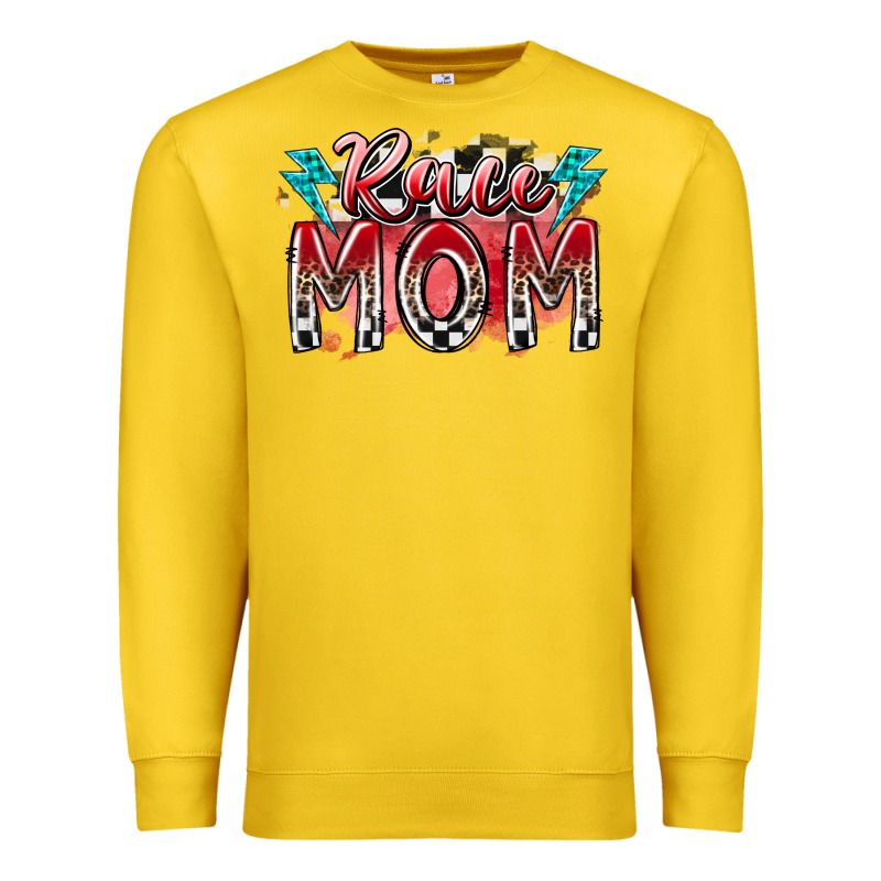 Race Mom Premium Sweatshirt by RacoonDesign | Teevron