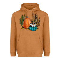 Meerkat sunflower cactus pumpkin fall Heavyweight Hoodie - RanaPortraitStore