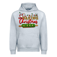 Heather Grey Baking Christmas cheer Urban Hoodie - NancyCooperArtShop