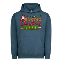 Pigment Midnight Navy Baking Christmas cheer Urban Hoodie - NancyCooperArtShop