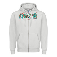 Dove Grey obgyn Zipper Hoodie - texasbilliewilder