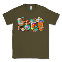 Army Green hippie coffee cups Classic Tee - texasbilliewilder