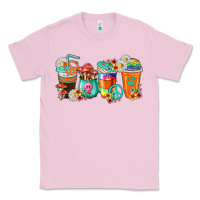 Bubblegum Pink hippie coffee cups Classic Tee - texasbilliewilder