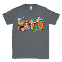 Charcoal Heather hippie coffee cups Classic Tee - texasbilliewilder