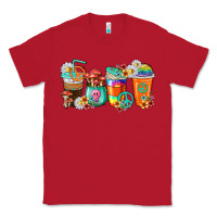 Red hippie coffee cups Classic Tee - texasbilliewilder