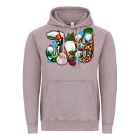 Vintage Zinc joy with golf and santas Vintage Hoodie - AdoDesignShop