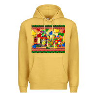 Antique Gold love autism awareness Premium Hoodie - BarkalooDesign