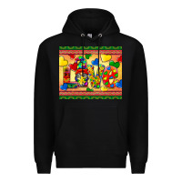 Black love autism awareness Premium Hoodie - BarkalooDesign