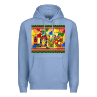 Colony Blue love autism awareness Premium Hoodie - BarkalooDesign