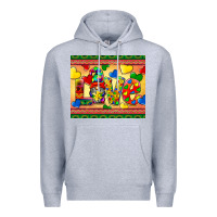 Heather Grey love autism awareness Premium Hoodie - BarkalooDesign