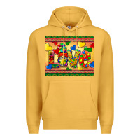 Mustard love autism awareness Premium Hoodie - BarkalooDesign