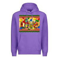 Purple love autism awareness Premium Hoodie - BarkalooDesign