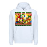 White love autism awareness Premium Hoodie - BarkalooDesign