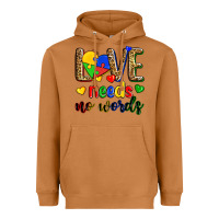 Meerkat love needs no words Heavyweight Hoodie - Zillion Design Studio