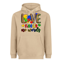 Mushroom love needs no words Heavyweight Hoodie - Zillion Design Studio