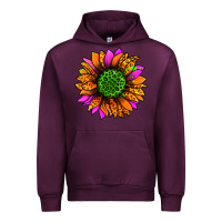 Mauve Wine halloween sunflower Urban Hoodie - Jasminsmagicworld