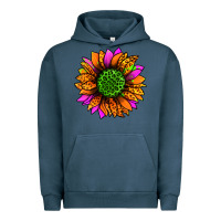 Pigment Midnight Navy halloween sunflower Urban Hoodie - Jasminsmagicworld