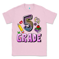 Bubblegum Pink Fifth Grade Classic Tee - RanaPortraitStore