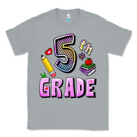 Heather Grey Fifth Grade Classic Tee - RanaPortraitStore